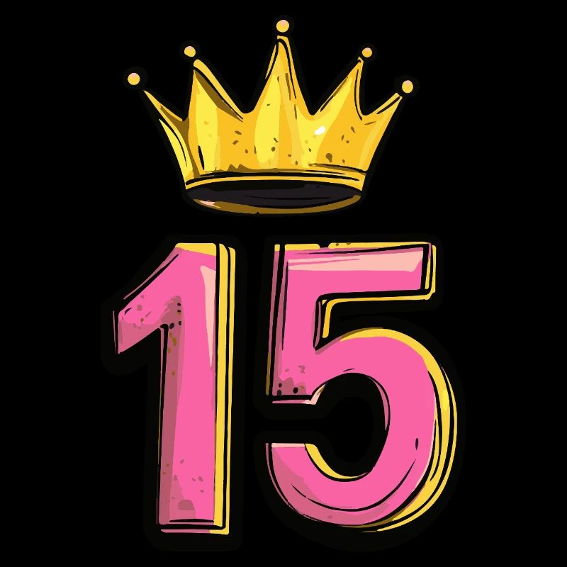 Couronne de maillot à 15 chiffres