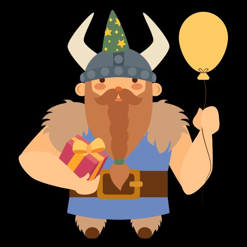 Geburtstag Wikinger Papa