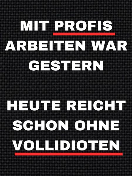 Mit Profis arbeiten