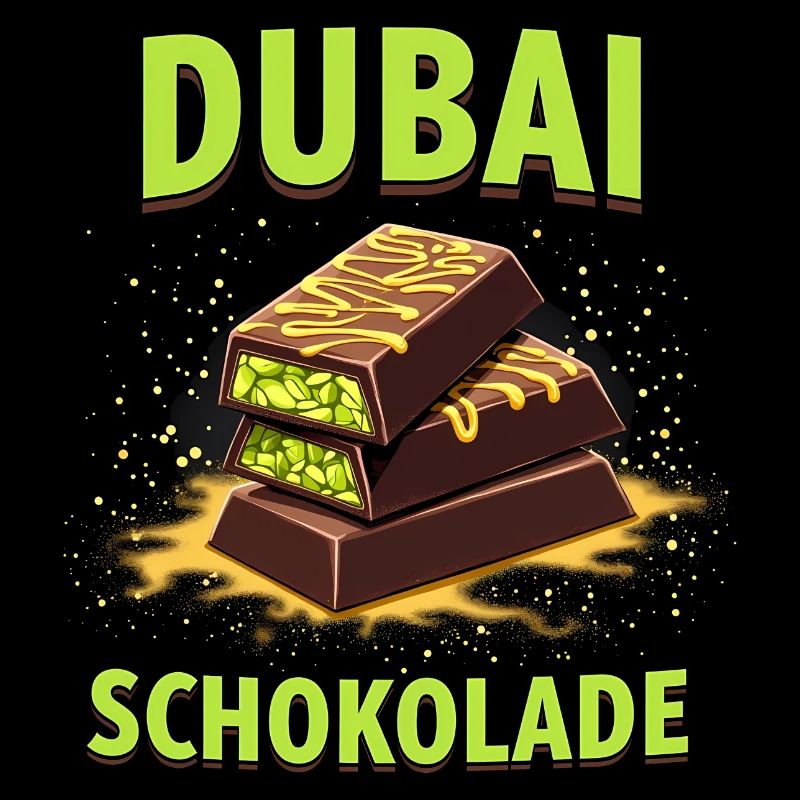 Chocolat de Dubaï - Mème au chocolat