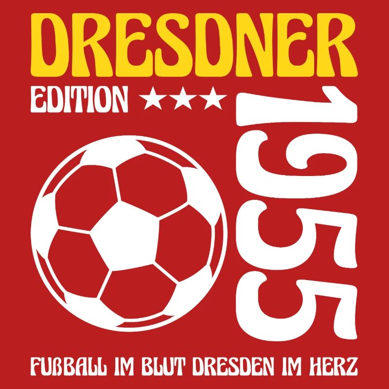 Dresdner Geburtstag 1955 Fußball Geschenk