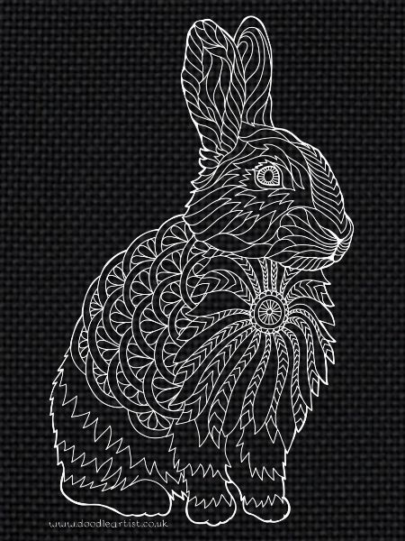 Rabbit design white