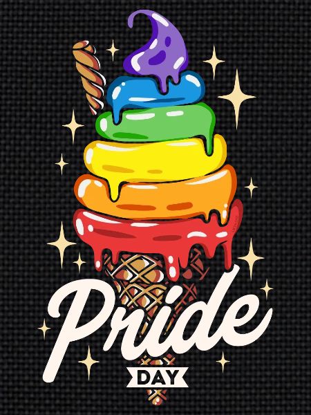 Regenbogen-Eiscreme-Stolz