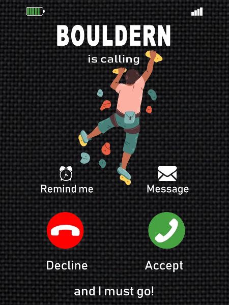 Bouldern is calling