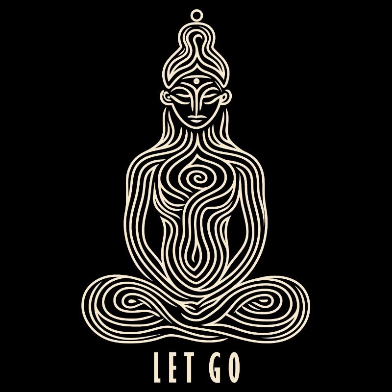 Let Go | Buddhistisches Meditations-Logo
