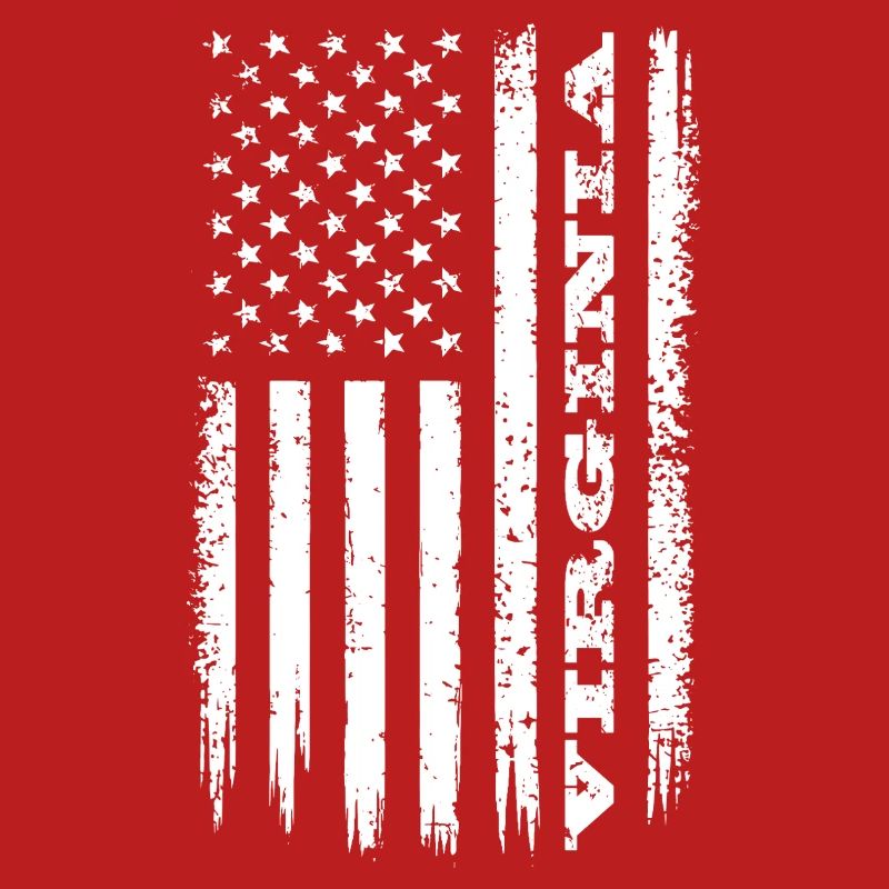 Drapeau des États-Unis Virginia State Gift
