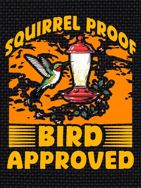 Squirrel proof Bird approved