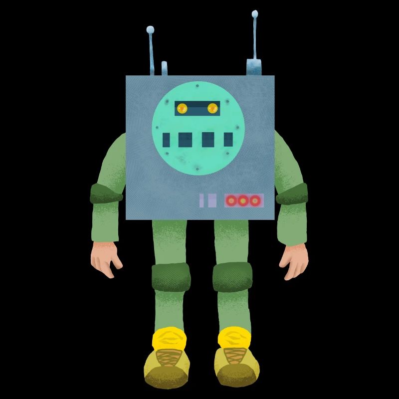 Garçon robotisé