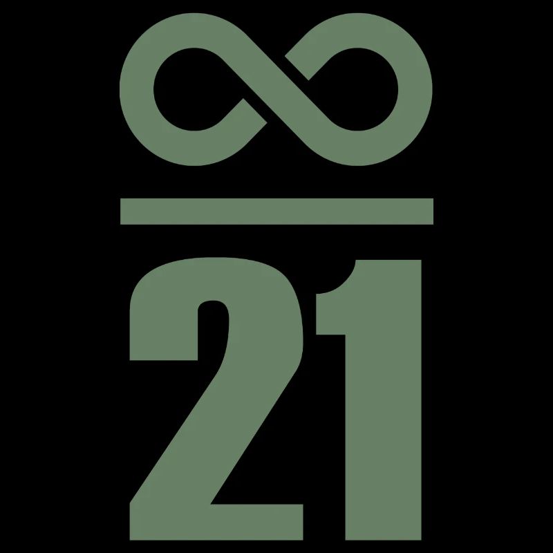 Infinite by 21 million Bitcoin