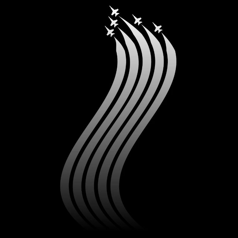 Düsenjäger weiß - Frieden
