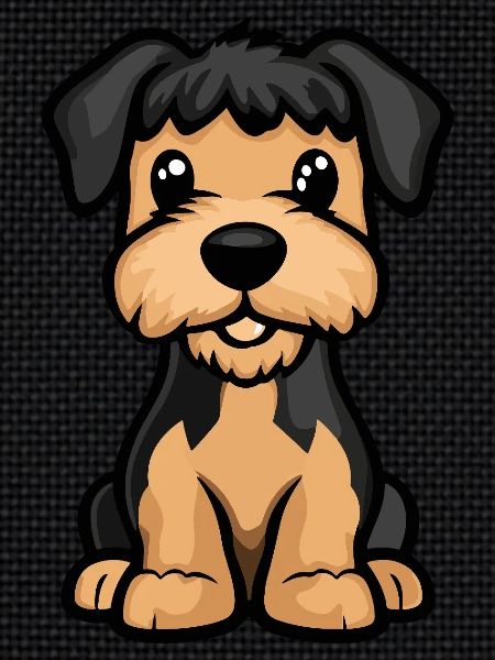 Airedale Terrier Chien Mignon