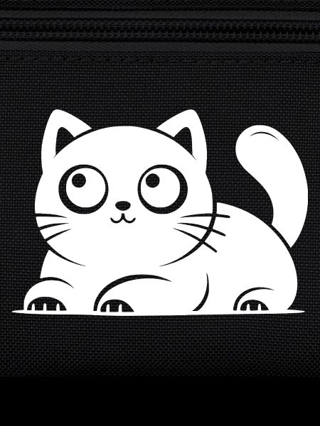 Visage de chat douillet