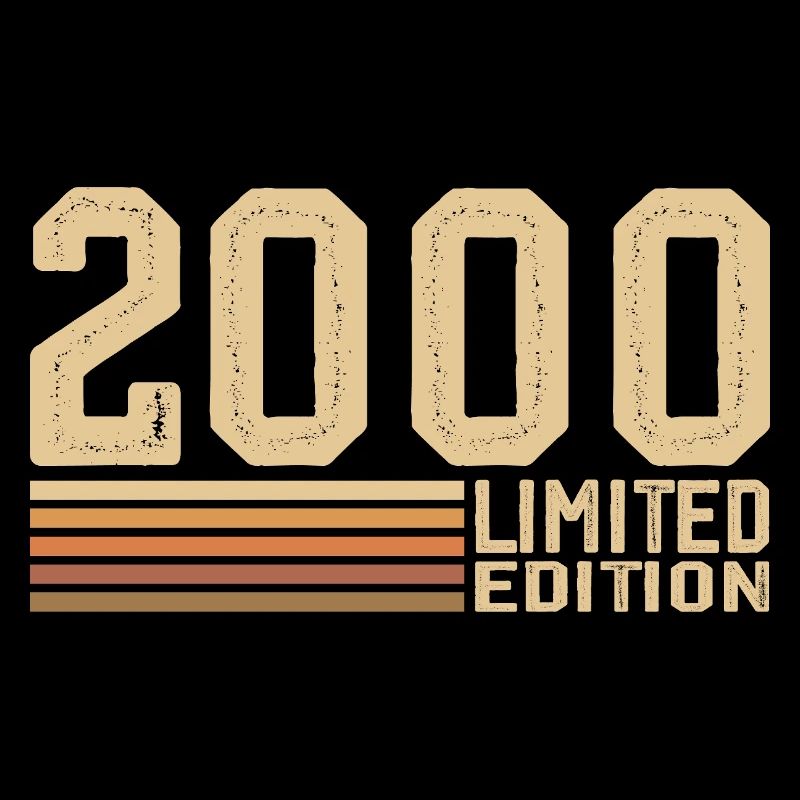 Né en 2000 anniversaire - Cadeau 2000 Vintage 2000