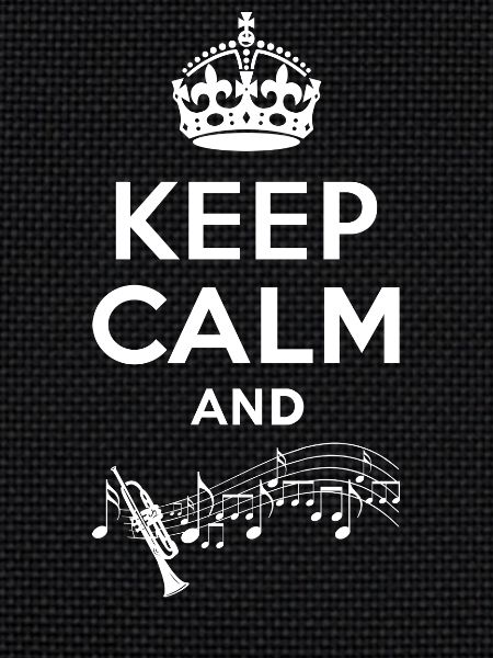 Keep Calm - Trompete