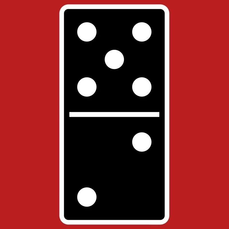 DOMINO STONE 5: 2 - VARIABLE COLOR - VECTOR DESIGN!