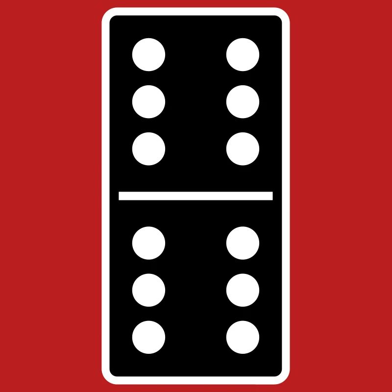 DOMINO STONE 6:6 - VARIABLE COLOR - VECTOR DESIGN!