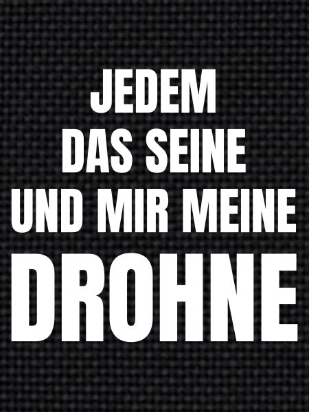 Drohne als Hobby oder Beruf.