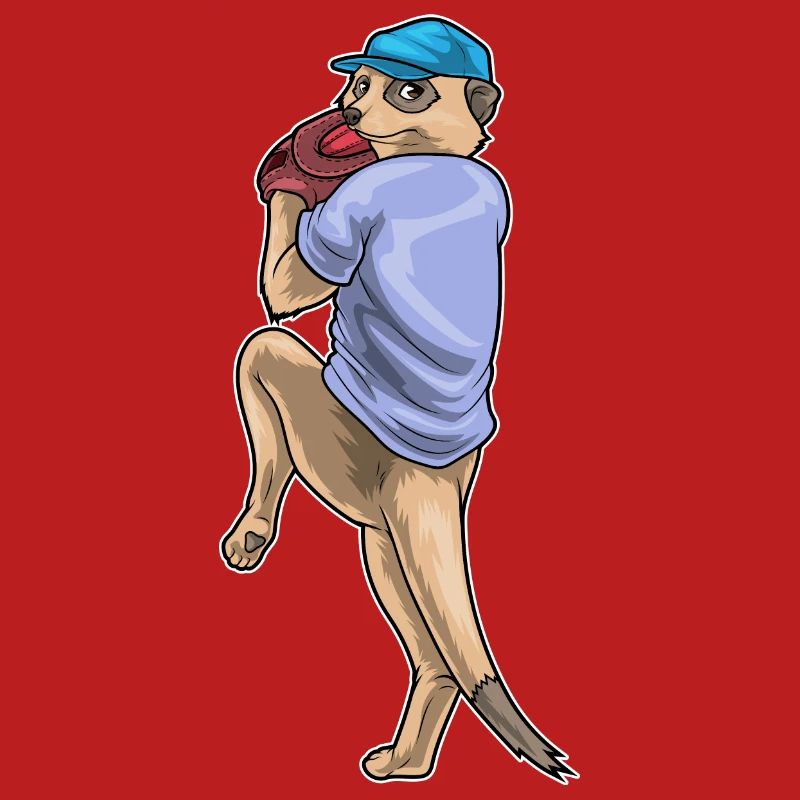 Erdmännchen Baseball Baseballhandschuh