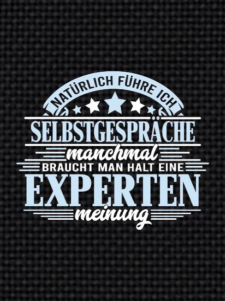 Self-talk leads competent advice