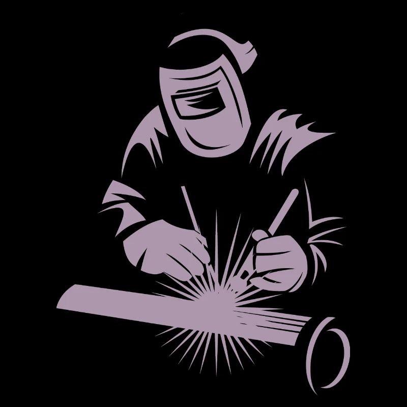 Welder Silhouette Arc Welding Industry