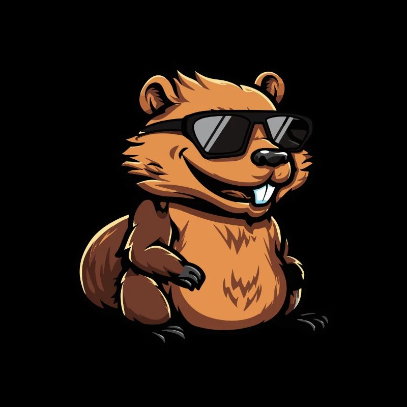 Castor Cool Animal