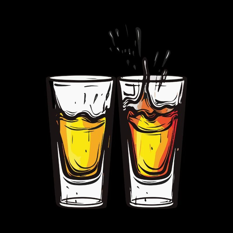 Verres à tequila Vodka