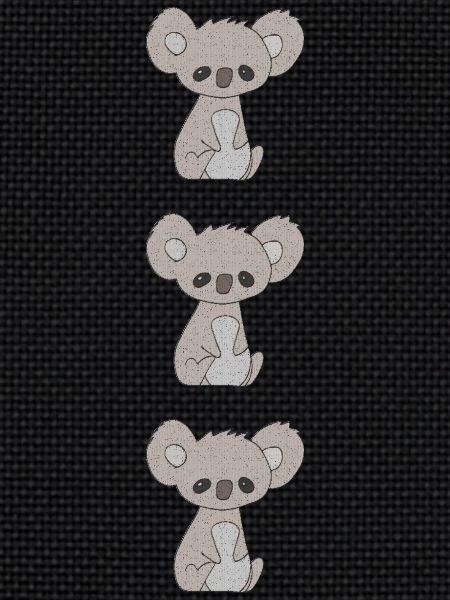 koala dreifach