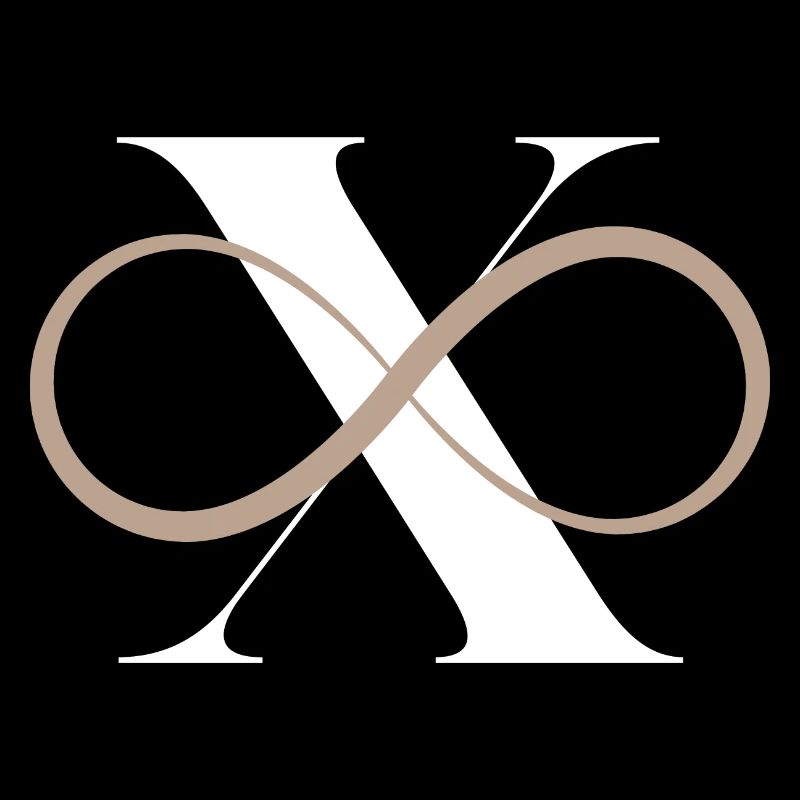 Lettre x infinie