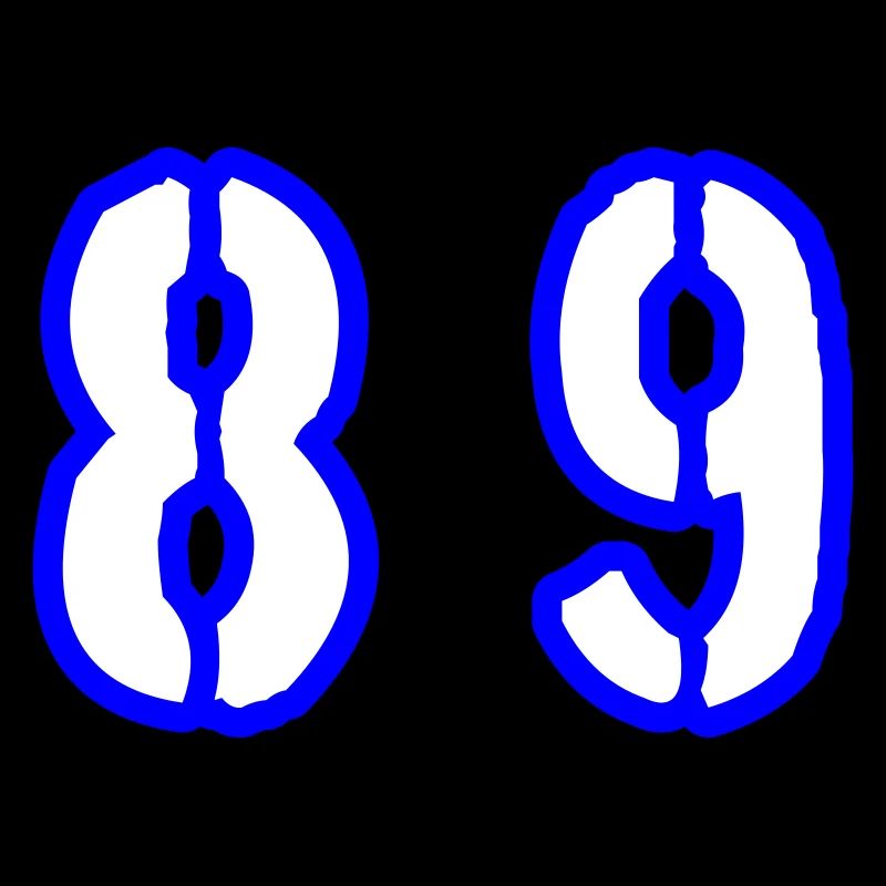 89 Symbole numérique