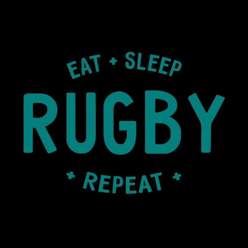 Eat Sleep Rugby Repeat