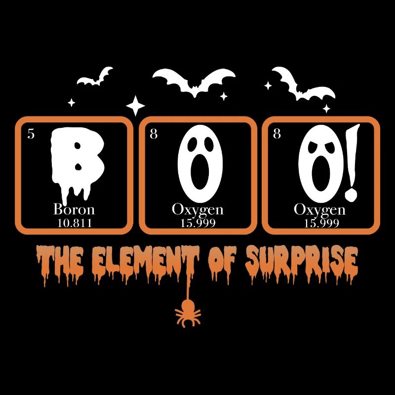 Boo élément d’horreur Halloween