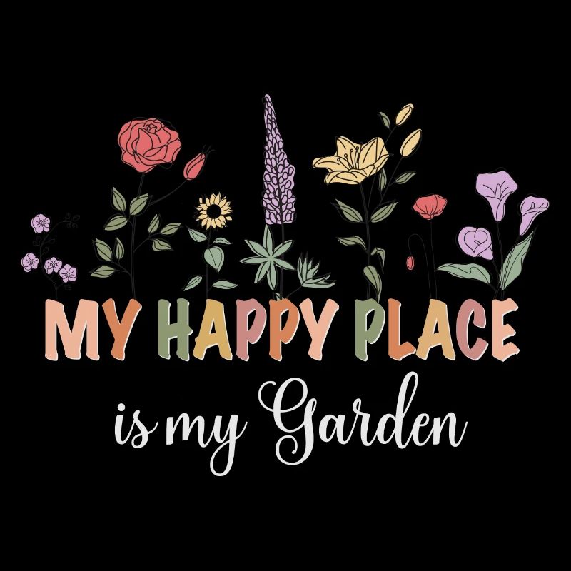 Mon endroit heureux, c’est mon jardin