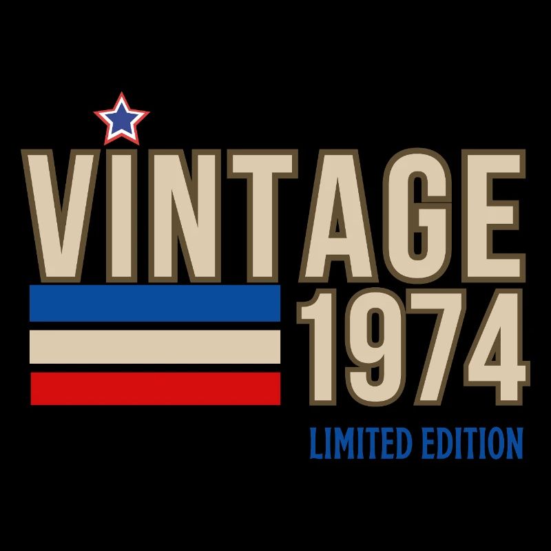 Vintage 1974 limited edition