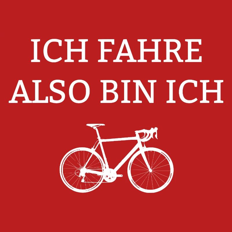 Bicycle with humorous saying