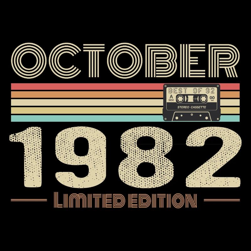 Anniversaire octobre 1982 - Birthday october 1982