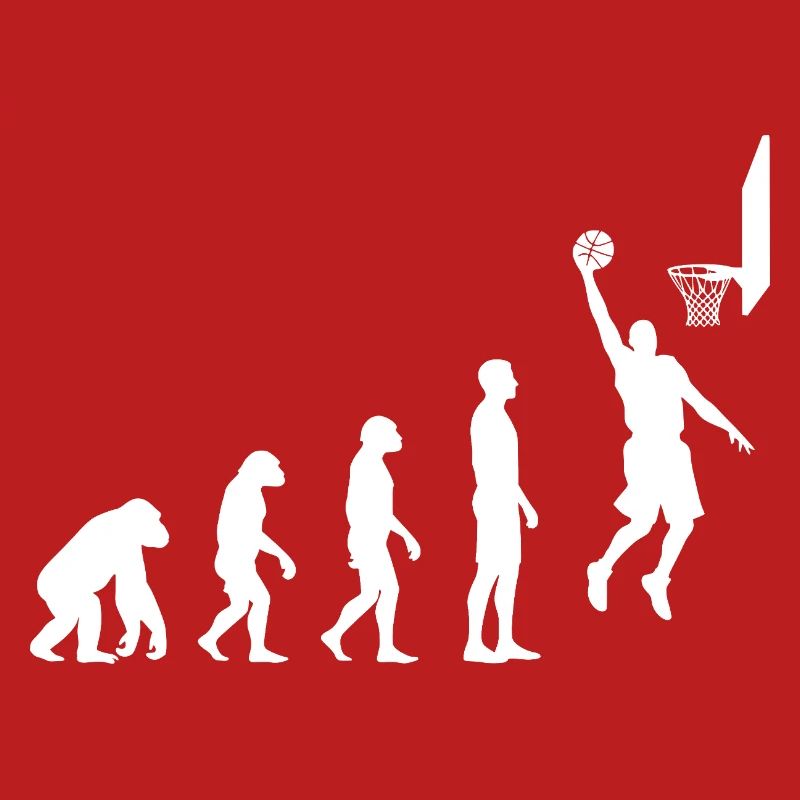 Basketball Dunk Evolution Motiv