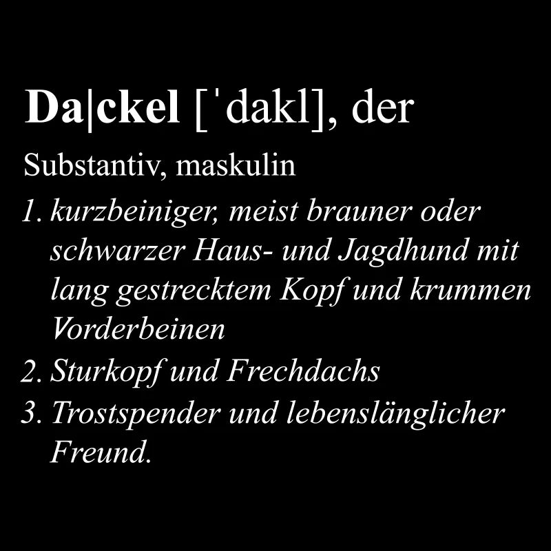 Dackel Duden