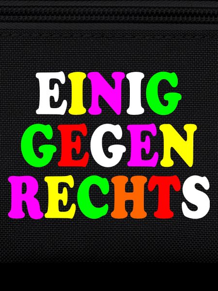 Einig gegen rechts