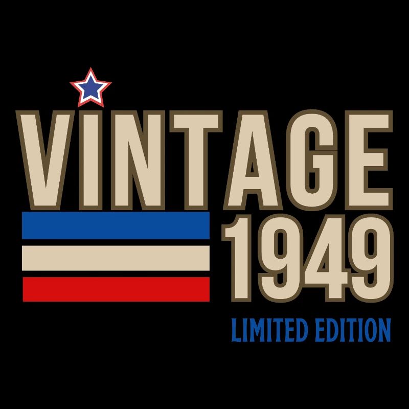 Vintage 1949 limitierte Auflage