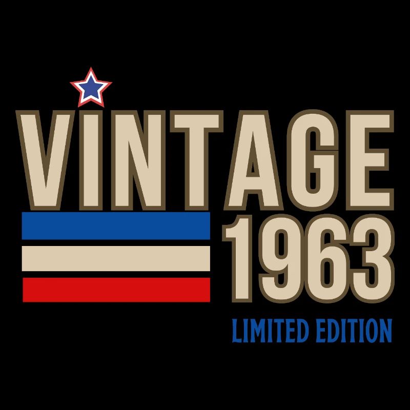 Vintage 1963 limited edition