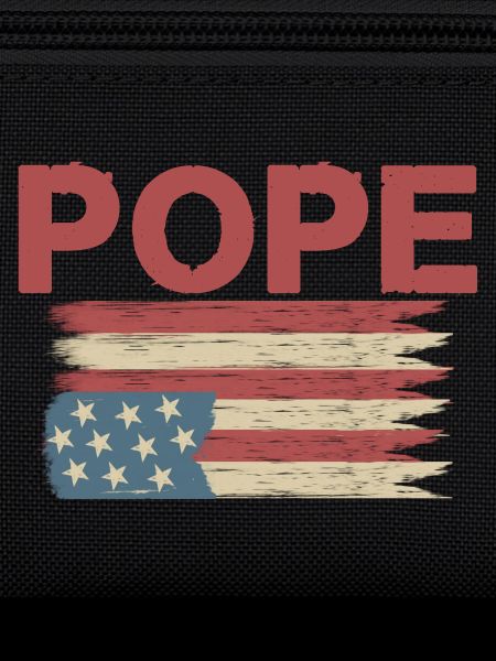 Drapeau américain Pape