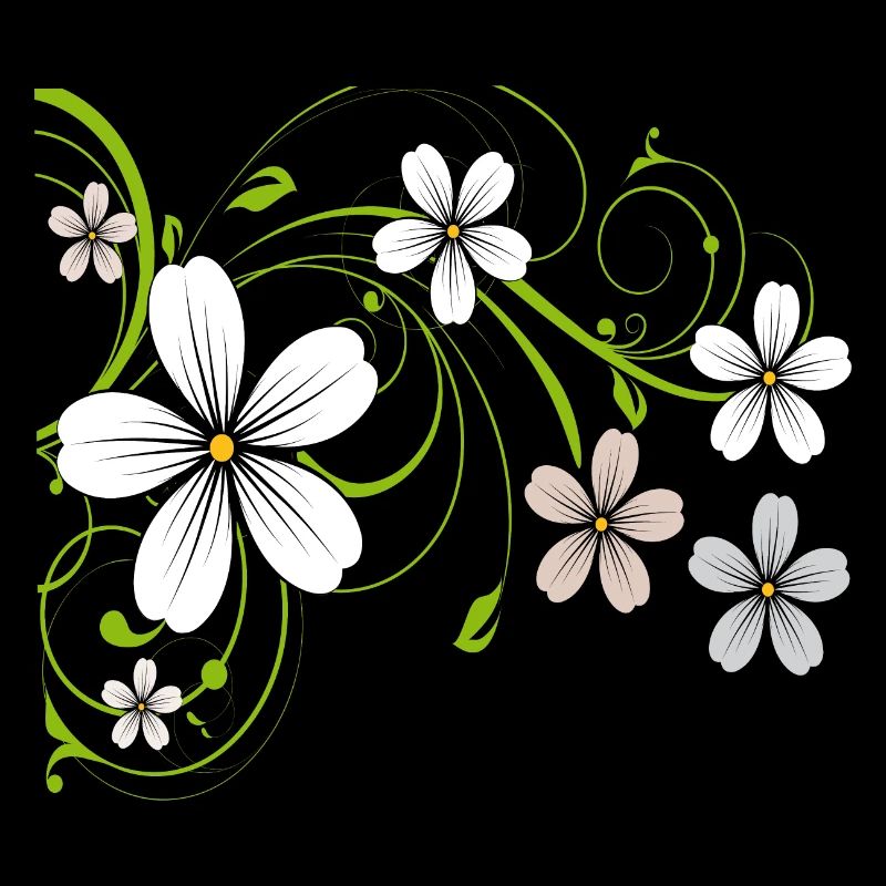 Blumenranke floral