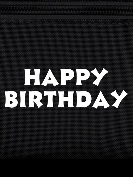 Happy Birthday