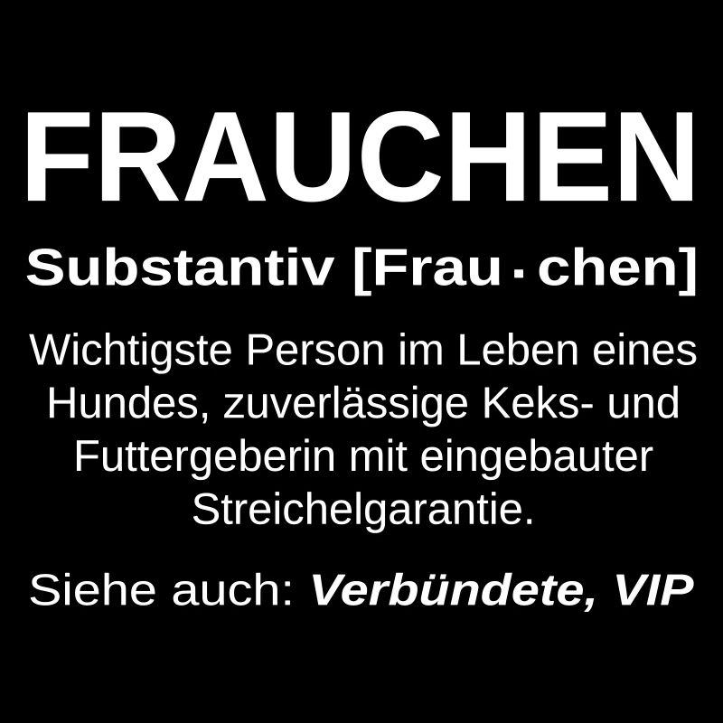 Frauchen Substantiv
