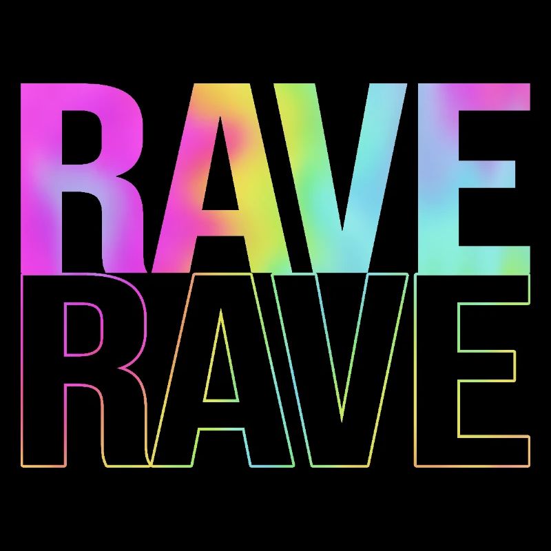 Rave Raver Musique techno Techno basse Table de mixage