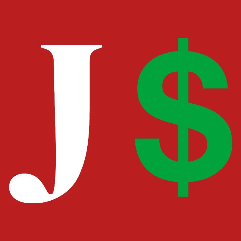 Buchstabe j Dollar