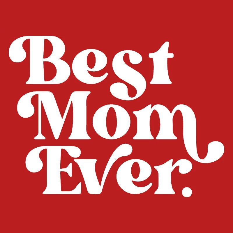 Beste Mutter aller Zeiten Wertschätzung Typografie