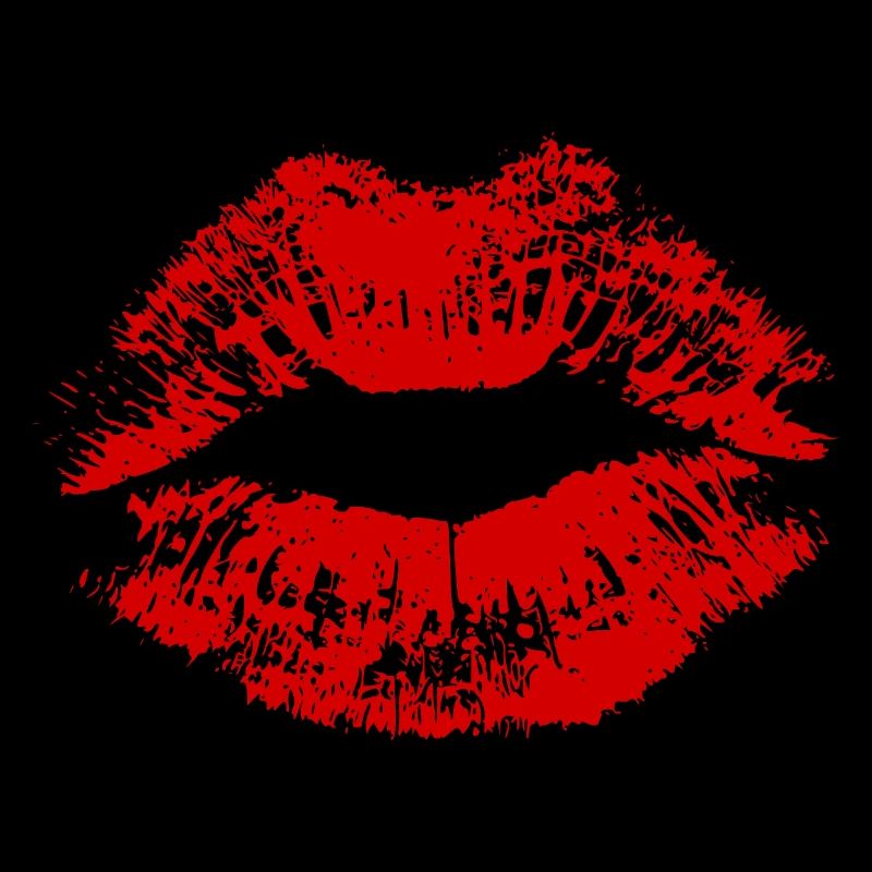 Kissing Lips Lipstick Gift Couples