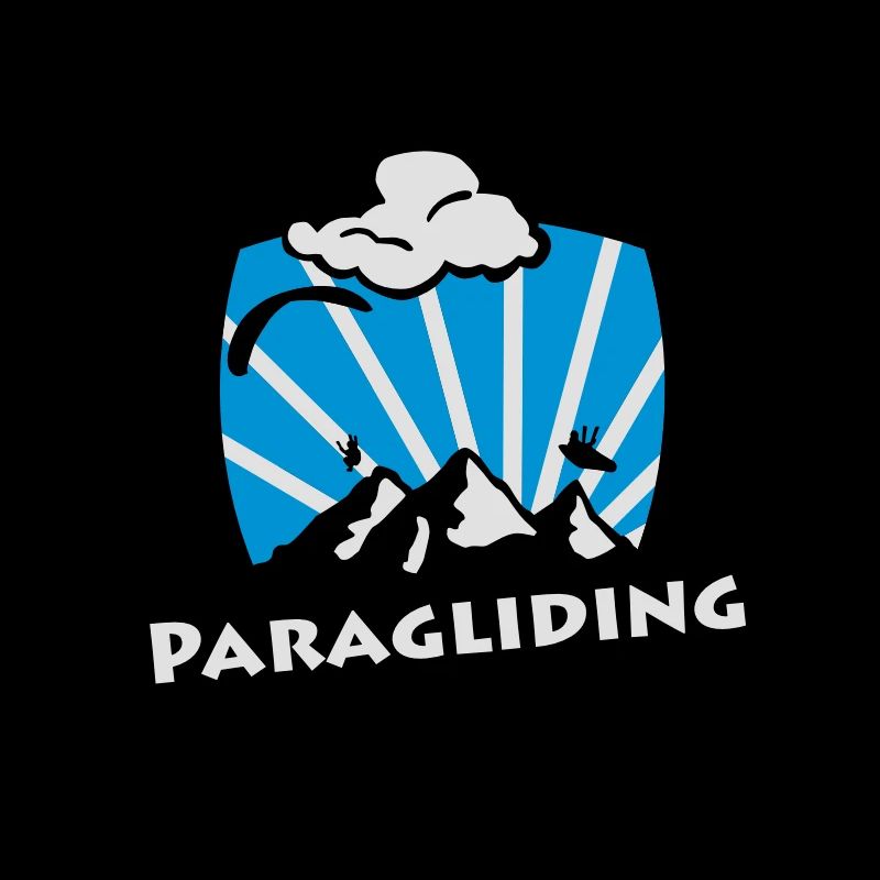 Paragliding / Paraglider Logo