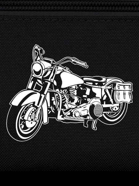 Chopper motorcycle 10_white